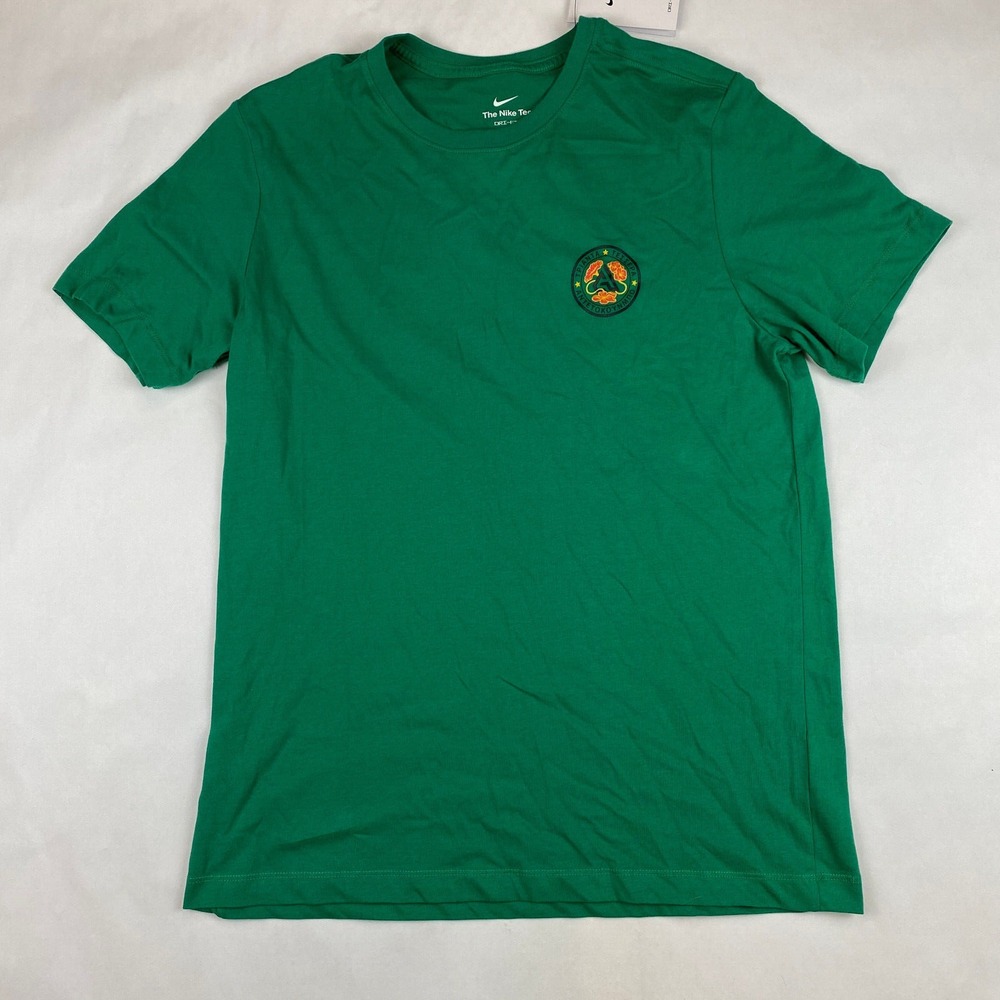 NWT Nike Shirt M Dri Fit Giannis Antetokounmpo‎ Green Greek Freak Stay Freaky